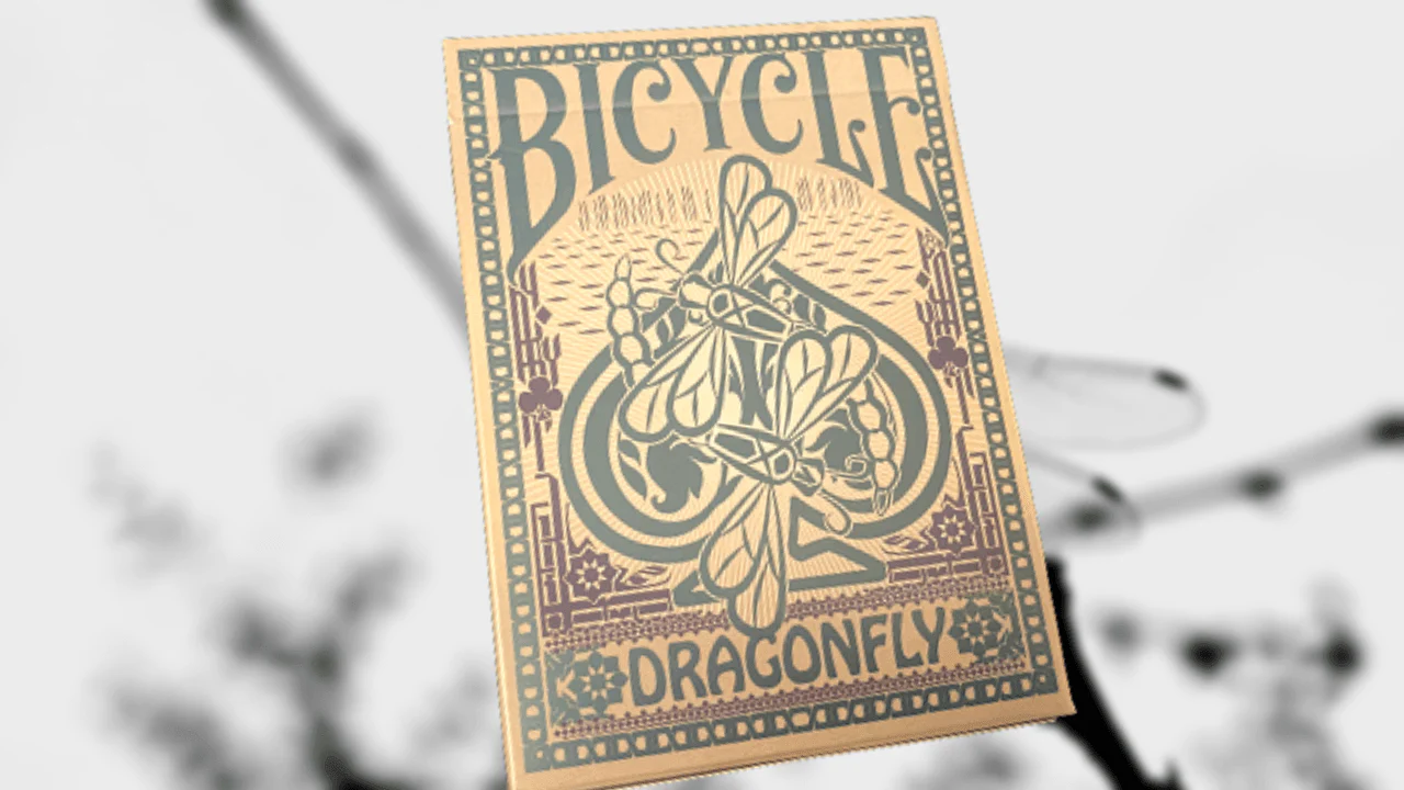 Dragonfly Gilded Bicycle Playing Cards - Image 6