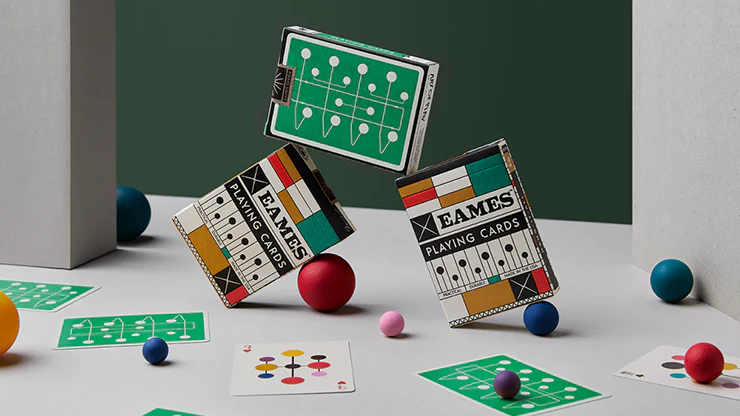 Eames Hang-It-All Green Playing Cards by Art of Play - Image 6