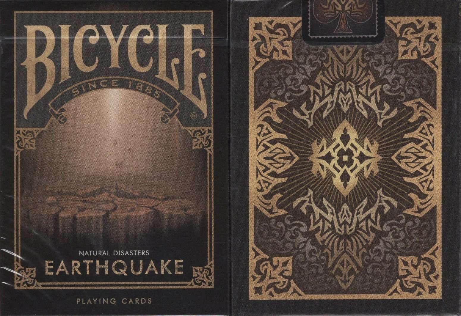 Earthquake Bicycle Playing Cards
