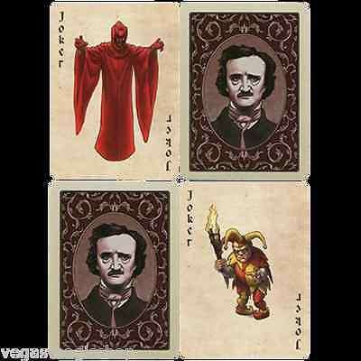 Edgar Allan Poe Bicycle Playing Cards Deck - Image 3