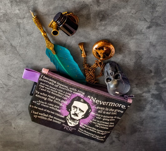 Edgar Allan Poe Zipper Bag - Image 3