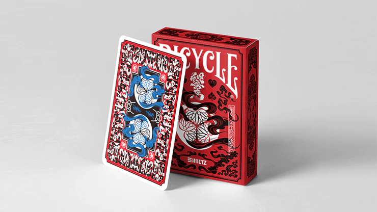 Edo Karuta Daimyo Red Bicycle Playing Cards - Image 6