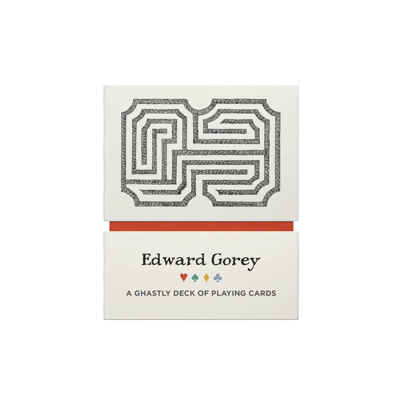 Edward Gorey Playing Cards with Magnetic Tuck Box