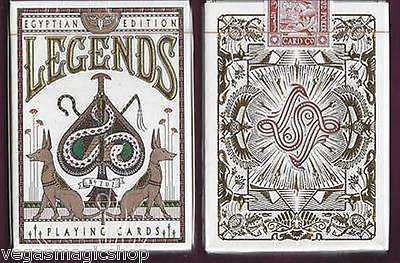 Egyptian Legends Red Playing Cards Deck