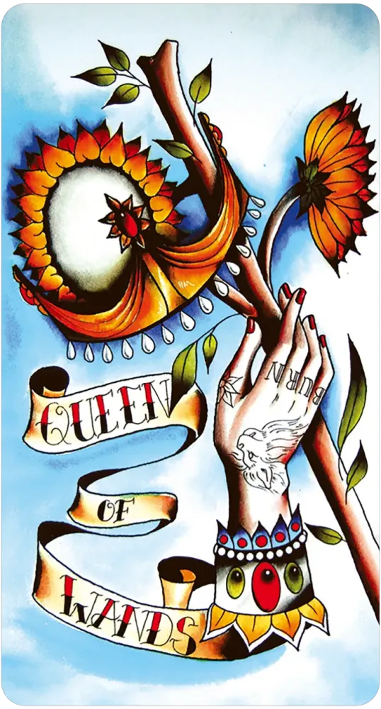 Eight Coins' Tattoo Tarot Borderless Miniature Edition - Image 6