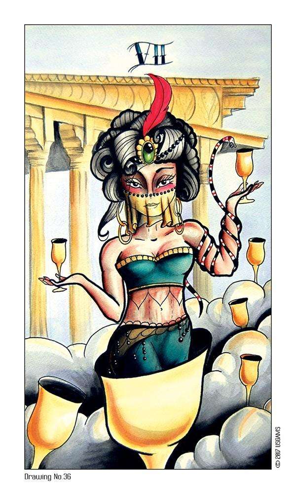 Eight Coins' Tattoo Tarot Deck USGS - Image 7