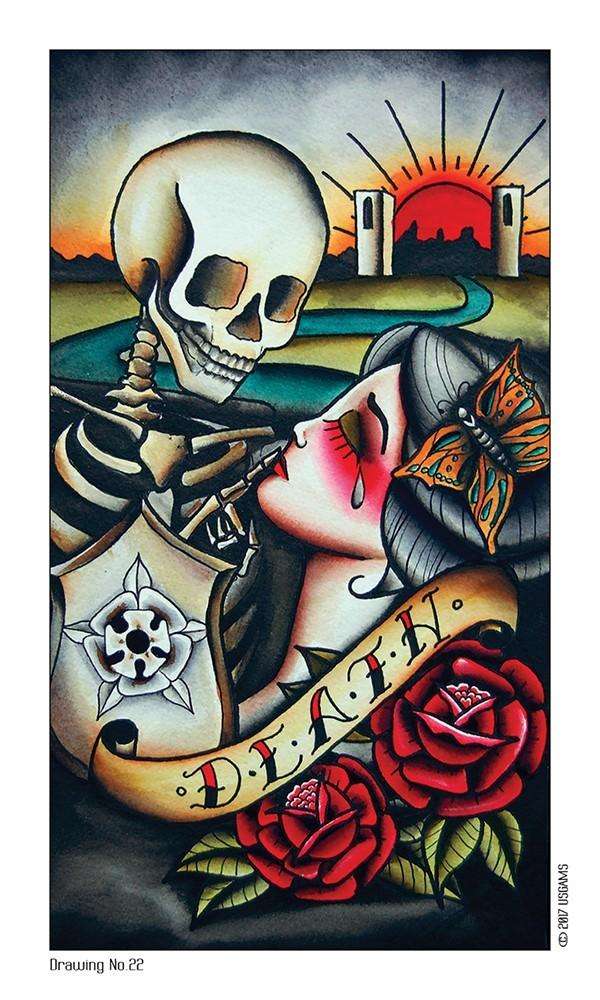 Eight Coins' Tattoo Tarot Deck USGS - Image 9