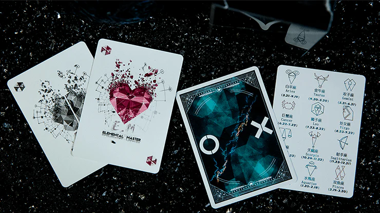 Elemental Master Green Playing Cards TWPCC - Image 4