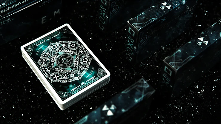 Elemental Master Green Playing Cards TWPCC - Image 5