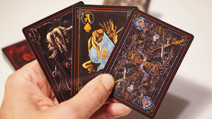 Elements Playing Cards Red WJPC - Image 6
