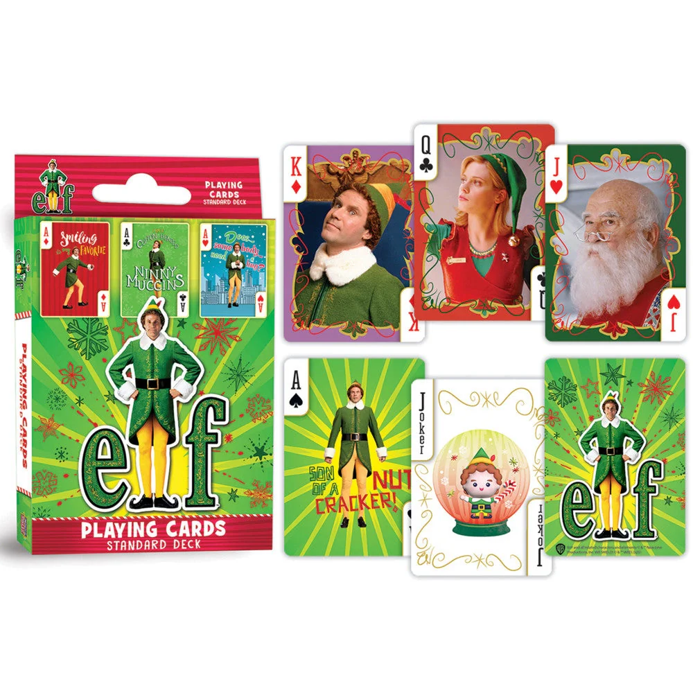 Elf - The Movie Playing Cards by Masterpieces - Image 3