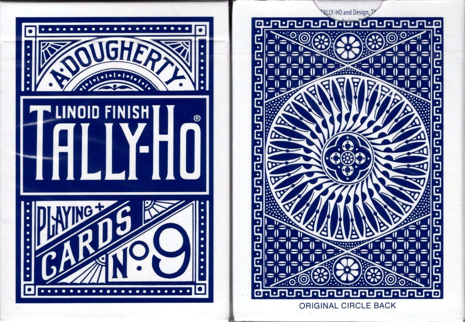 Elite Tally-Ho Circle Playing Cards - Image 2