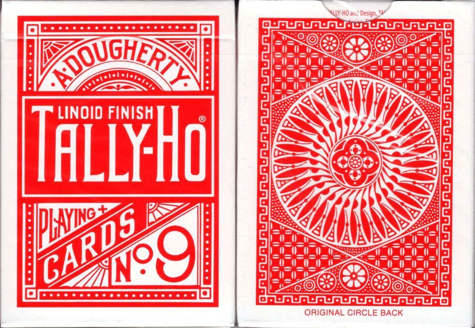Elite Tally-Ho Circle Playing Cards - Image 3