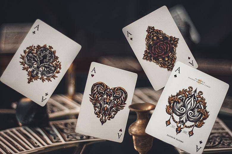 Elixir Gold Gilded Playing Cards USPCC - Image 3
