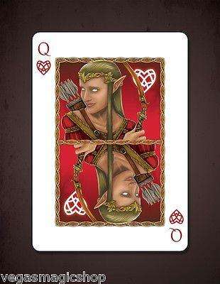 Elves & Orcs Bicycle Playing Cards - Image 9