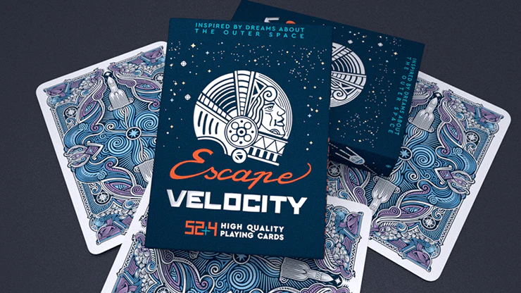 Escape Velocity Blue Playing Cards Cartamundi