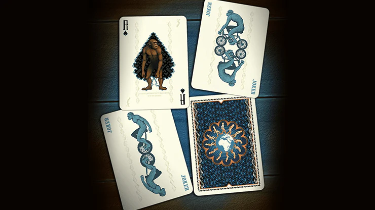 Evolution of Mankind Playing Cards USPCC - Image 2
