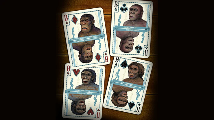Evolution of Mankind Playing Cards USPCC - Image 3