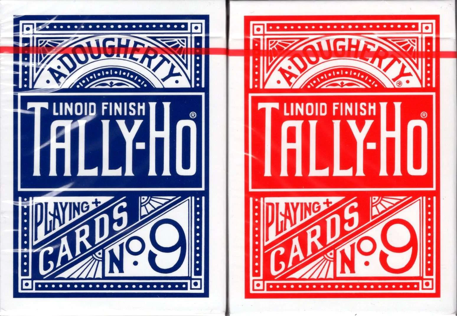 Expert Thin Tally-Ho Circle Back Playing Cards