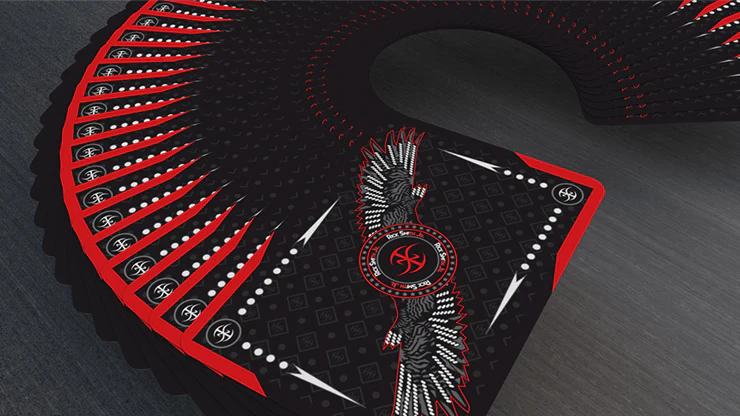 Falcon Razors Throwing Playing Cards USPCC - Image 3