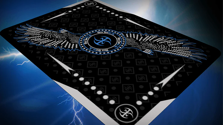 Falcon Silver Throwing Playing Cards USPCC - Image 5