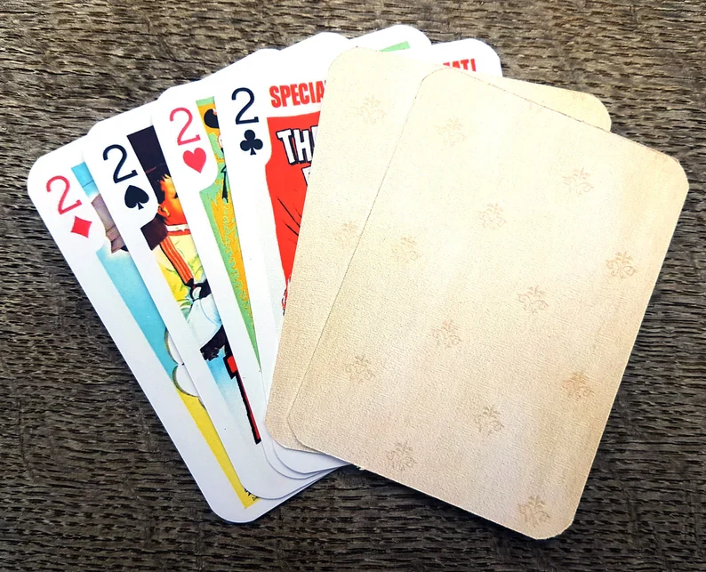 Famous Vintage COMEDIANS Playing Cards by FlonzGift - Image 3