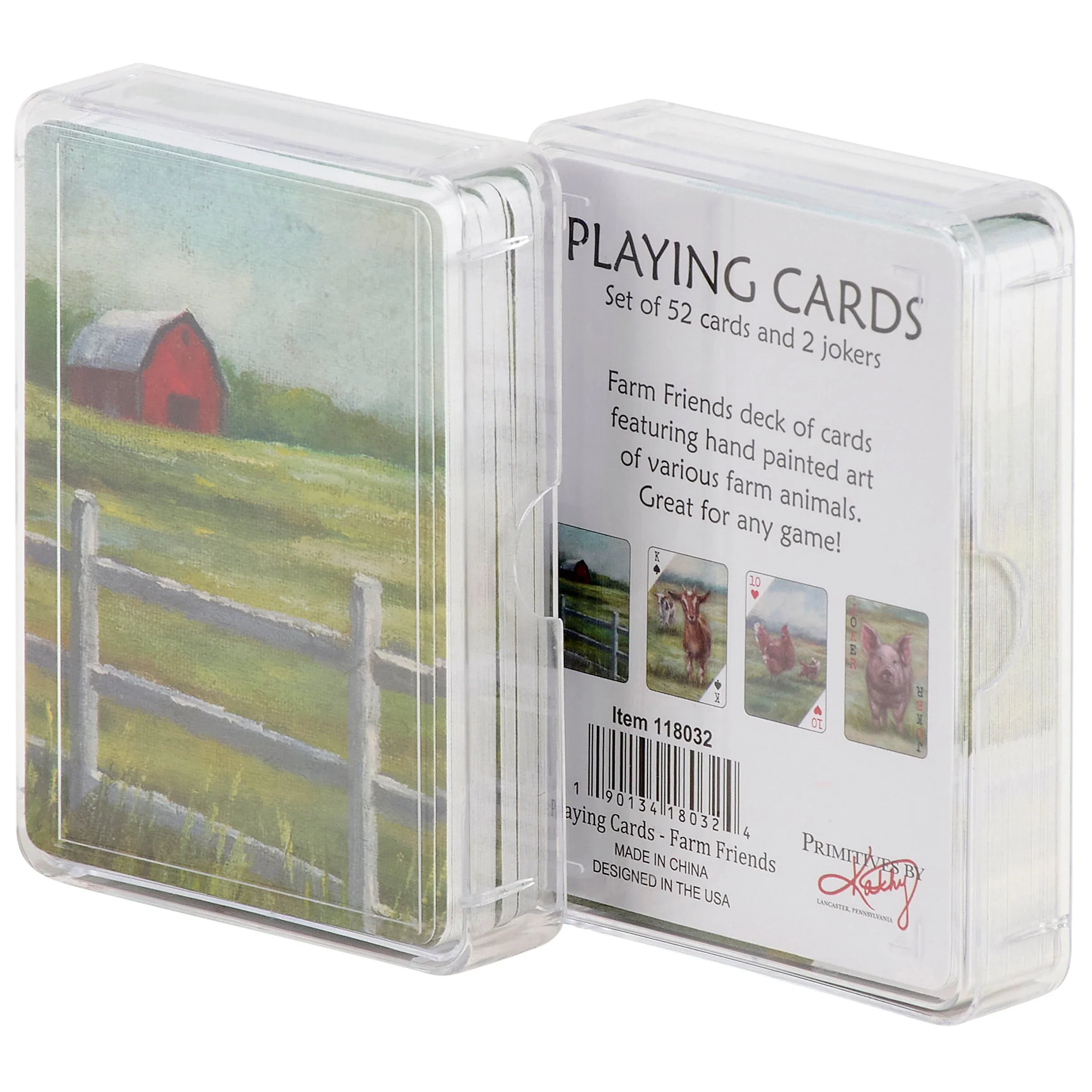 Farm Friends Playing Cards