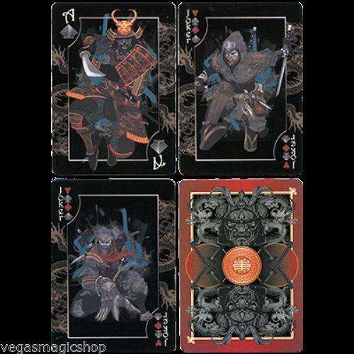 Feudal Samurai Numbered & Signed Sleeve Bicycle Playing Cards Deck - Image 3