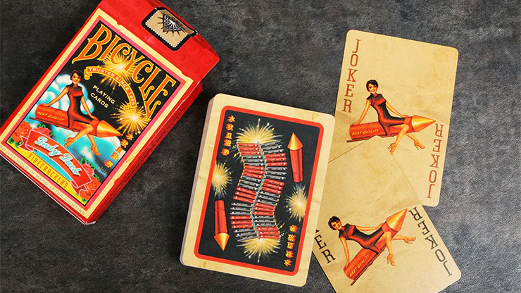 Firecracker Bicycle Playing Cards - Image 6