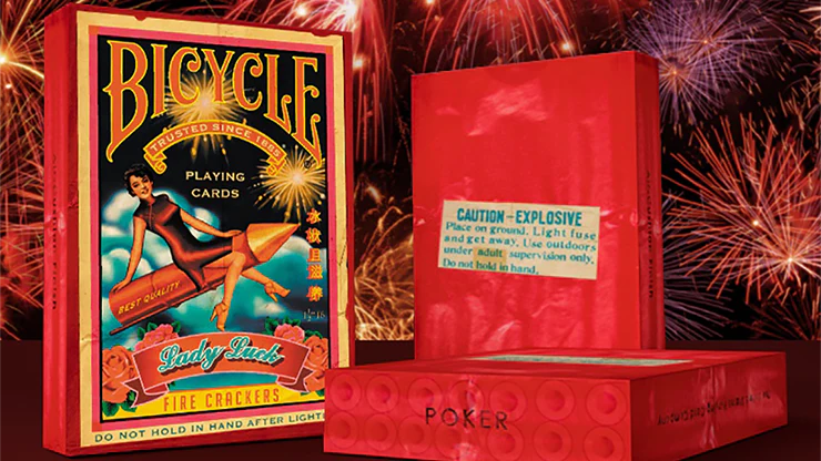 Firecracker Bicycle Playing Cards - Image 7