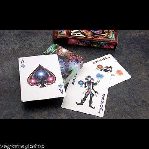Fireworks Bicycle Playing Cards Deck - Image 2