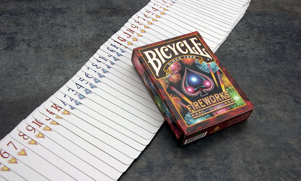 Fireworks v2 Bicycle Playing Cards - Image 3