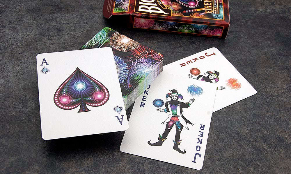 Fireworks v2 Bicycle Playing Cards - Image 4