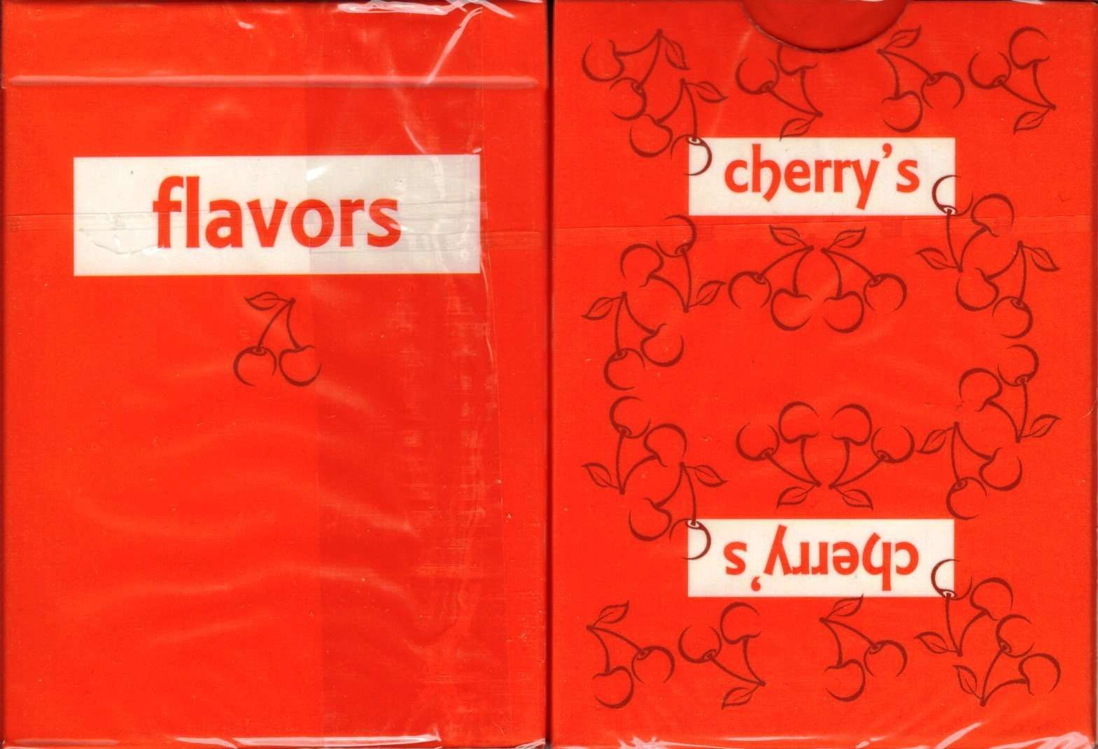 Flavors Cherry Playing Cards Cartamundi