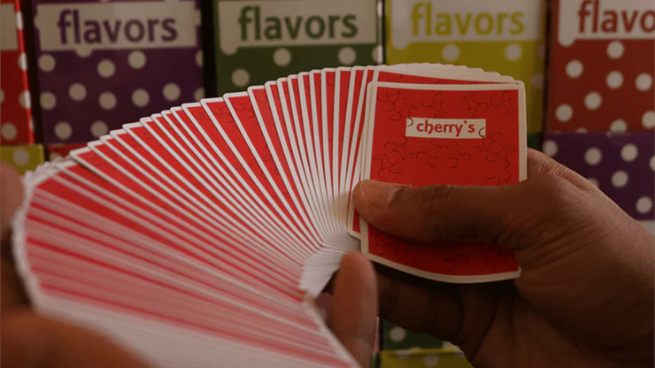 Flavors Cherry Playing Cards Cartamundi - Image 3
