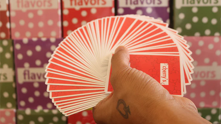 Flavors Cherry Playing Cards Cartamundi - Image 4
