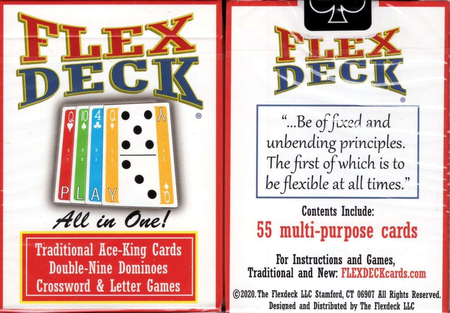 Flex Deck Original Domino Playing Cards USPCC