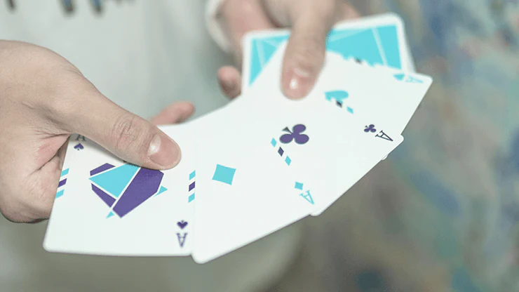 Flexible Gradients Blue Cardistry Playing Cards TCC - Image 5