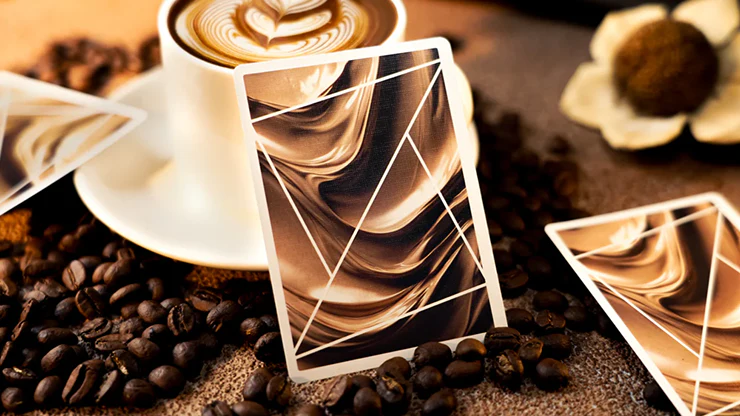 Flexible Mocha Mousse Playing Cards by TCC - Image 4