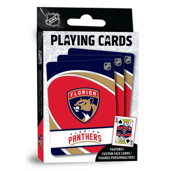 Florida Panthers Playing Cards - Masterpieces