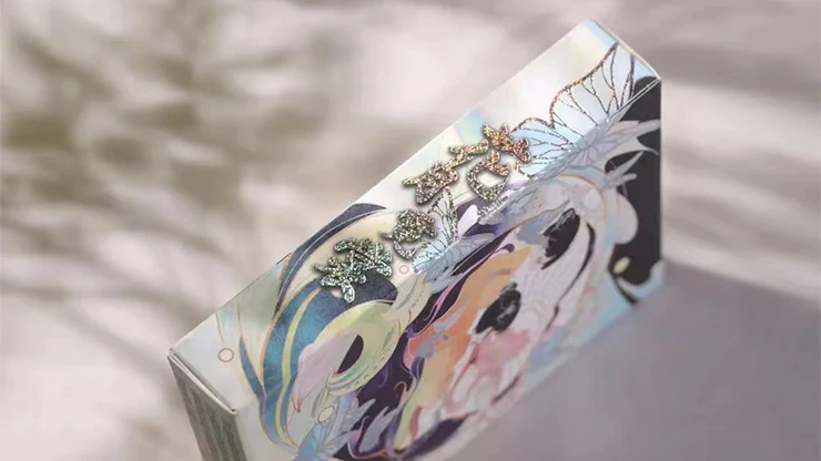 Flower Moon V2 (Lotus Pond) Playing Cards by King Star - Image 2