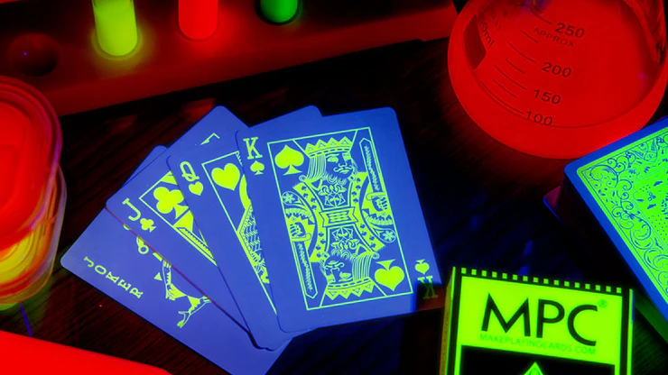 Fluorescent Neon Playing Cards MPC - Image 5