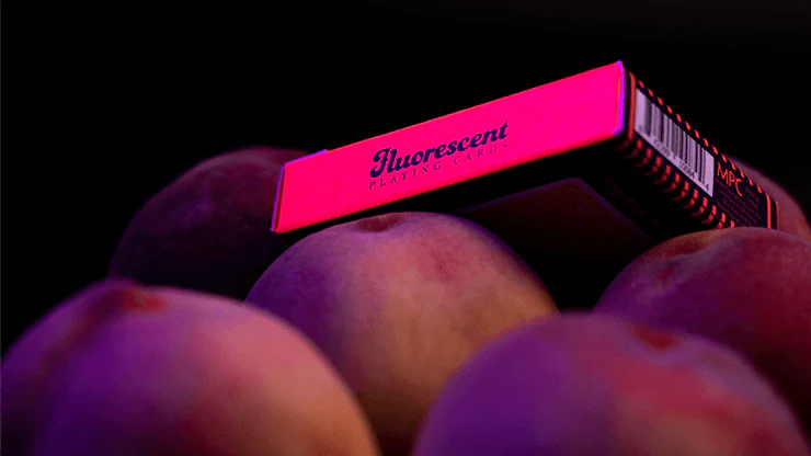 Fluorescent Peach Playing Cards MPC - Image 6