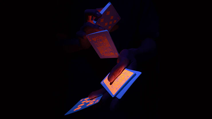 Fluorescent Pumpkin Playing Cards MPC - Image 3