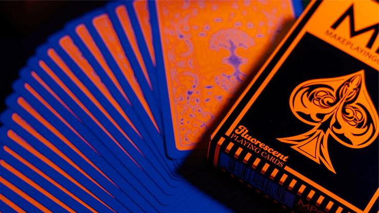 Fluorescent Pumpkin Playing Cards MPC - Image 6