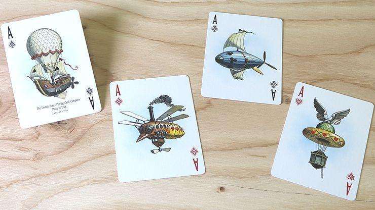Flying Machines Bicycle Playing Cards - Image 6