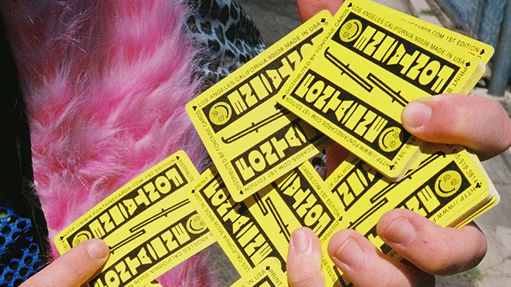 Fontaine Fever Dream Rave Playing Cards USPCC - Image 2