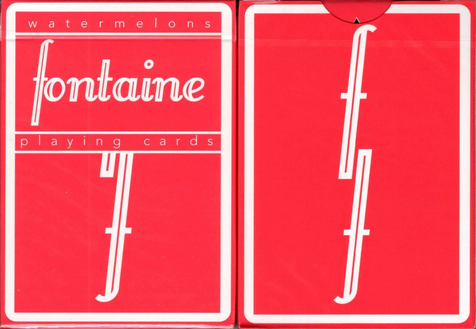Fontaine Watermelons Playing Cards USPCC