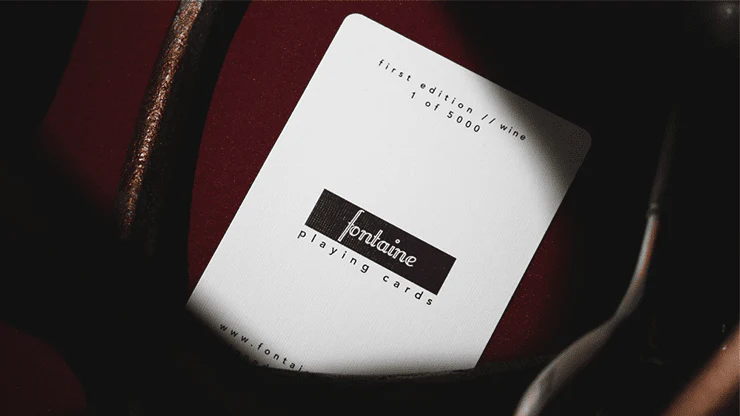 Fontaine Wine Playing Cards USPCC - Image 3