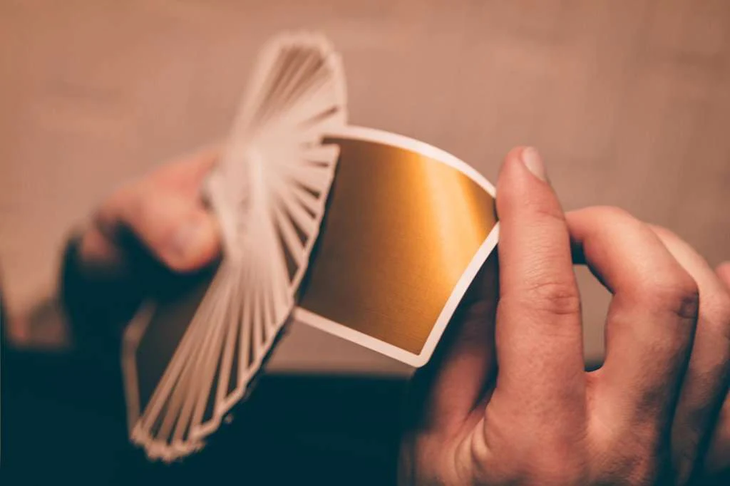 Fort NOC Gold Playing Cards USPCC - Image 3